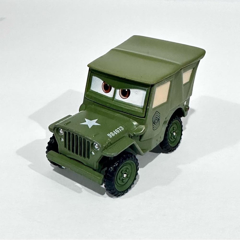 Disney Store Sarge Deluxe 1:43 Die-cast